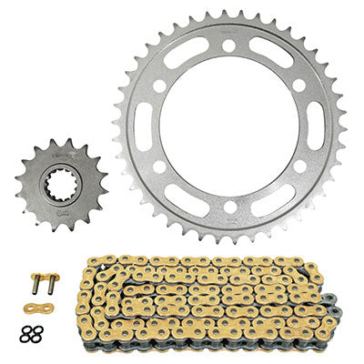 KIT CHAINE ADAPTABLE YAMAHA 900 TDM 2002+2014  525  16x42  (DIAM COURONNE 130-150-10.5)  (DEMULTIPLICATION ORIGINE)  -AFAM-