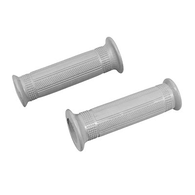 ADAPTABLE CYCLO GREY SMOOTH HANDLE COATING (L 115mm) (DIAM 22-24mm) (PAIR) -P2R SELECTION-