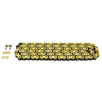 AFAM 520 112 LINKS MX REINFORCED GOLD MOTORCYCLE CHAIN ​​(A520MR2-G 112L)