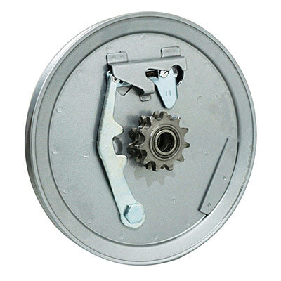 ORIGINAL MBK-MOTOBECANE 88, 41 REINFORCED GREY STEEL MOPED PULLEY WITH REMOVABLE 11-TEETH SPROCKET (INA BUSHING)