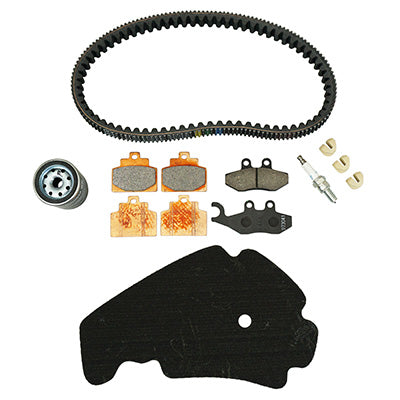 KIT ENTRETIEN MAXISCOOTER ORIGINE PIAGGIO 300 MP3 HPE ABS 2019+ (AVEC PLAQUETTES DE FREIN)  -1R000460-