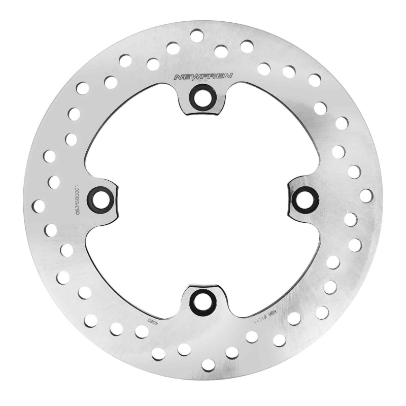 BRAKE DISC ADAPTABLE HONDA 600 CBF HORNET 1998+2006, 600 CBR RR 2003+2017, 250 FORZA 2000+2004 AR - TRIUMPH 675 STREET TRIPLE 2008+2012 AR (EXT 220mm - INT 105mm - 4 HOLES) (DF4060A) -NEWFREN-