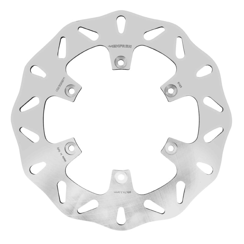 DISQUE DE FREIN ADAPTABLE BETA 350 RR ENDURO 2013+2017 AR, 250 RR 2013+ AR, 690 LC4 ENDURO 2008+2014 AR, 990 LC8 ADVENTURE 2006+2012 AR  (EXT 240mm - INT 110mm - 6 TROUS)  (DF5103A)  -NEWFREN-