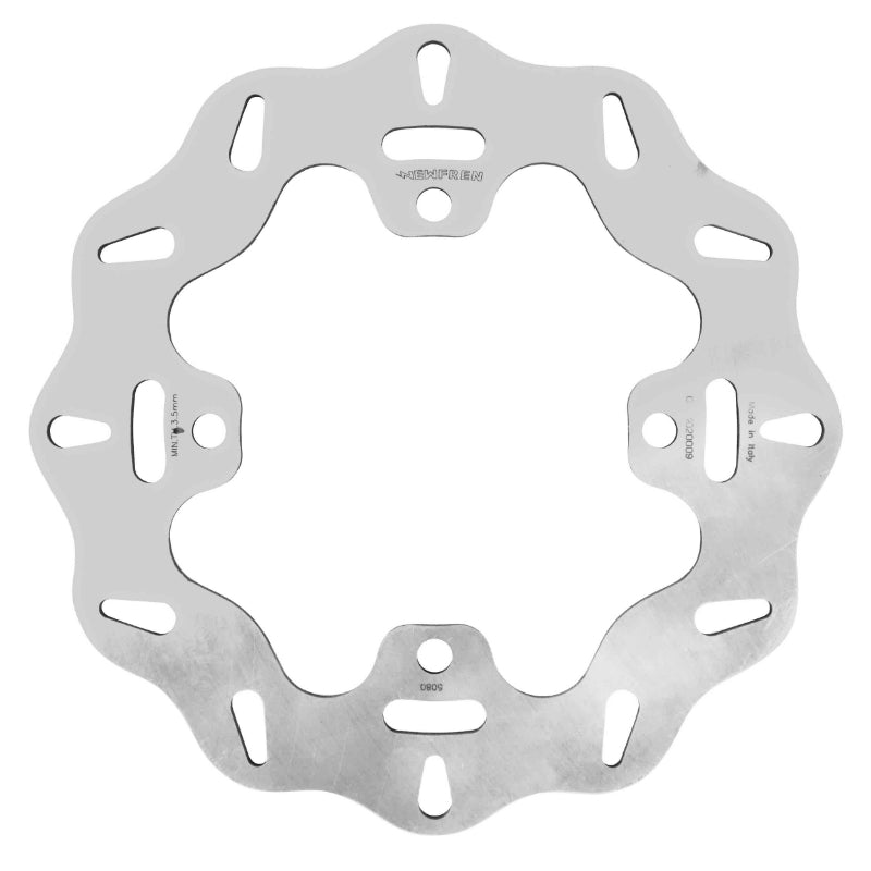 ADAPTABLE BRAKE DISC KAWASAKI 450 KLX R 2008+ AR, 250 KX 2003+2008 AR, 450 KX F 2006+2018 AR - SUZUKI 250 RMZ 2004+2006 AR (EXT 240mm - INT 115.1mm - 4 HOLES) (DF5080OE) -NEWFREN-