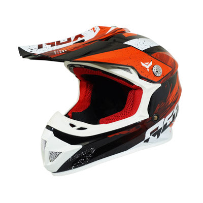 CASQUE ENFANT CROSS ADX MX2 ROUGE BRILLANT YL  (53 à 54cm)