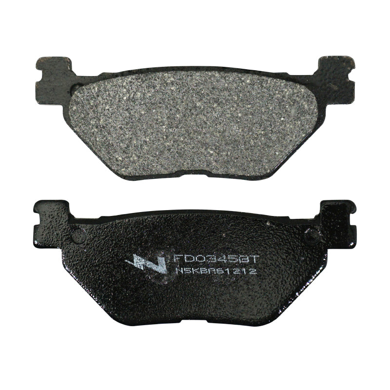 NEWFREN BRAKE PAD FOR YAMAHA 900 TDM 2002+2014 AR, 1300 FJR 2003+ AR, 950 XV BOLT 20014+2018 AR, 1700 XV WARRIOR 2003+2004 AR (L 100mm - H 39mm - P 9.5mm) (FD0345BT) (ORGANIC TOURING)