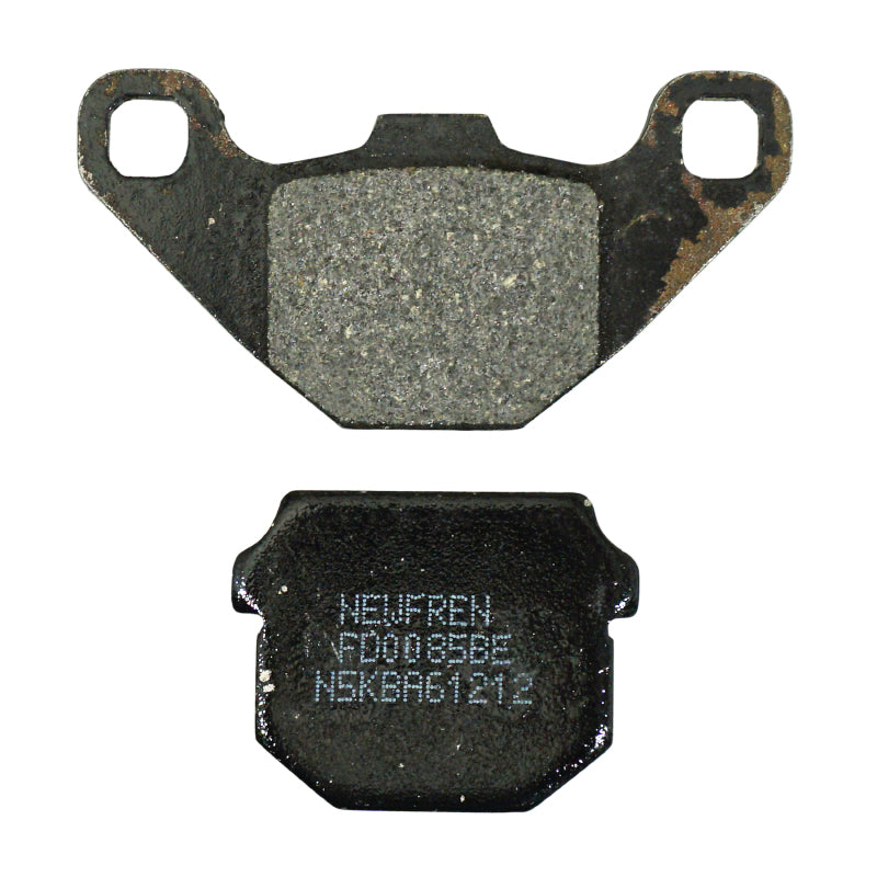 NEWFREN BRAKE PADS FOR PEUGEOT 50 KISBEE AV, TKR AV, TREKKER AV-APRILIA 50-125 RS4 AR, 125 RX 2018+ AR -DERBI 50 SENDA DRD RACING 2011+ AR-FANTIC 50 CABALLERO AR (FD0085BE) (ELITE ORGANIC)