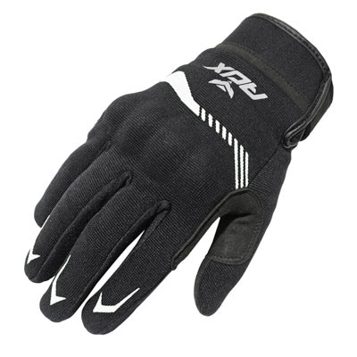 ADX VISTA SPRING-SUMMER GLOVES WITH BLACK-WHITE SHELL SIZE 8 (S) (EN 13594:2015 APPROVED)