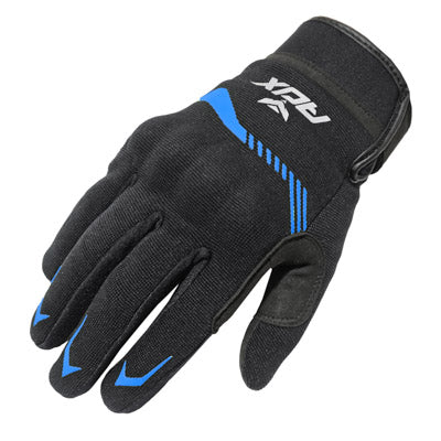 ADX VISTA SPRING-SUMMER GLOVES WITH BLACK-BLUE SHELL SIZE 8 (S) (EN 13594:2015 APPROVED)