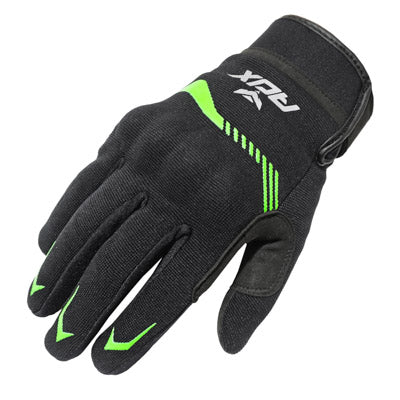 ADX VISTA SPRING-SUMMER GLOVES WITH BLACK-GREEN SHELL KAWA T 8 (S) (EN 13594:2015 APPROVED)