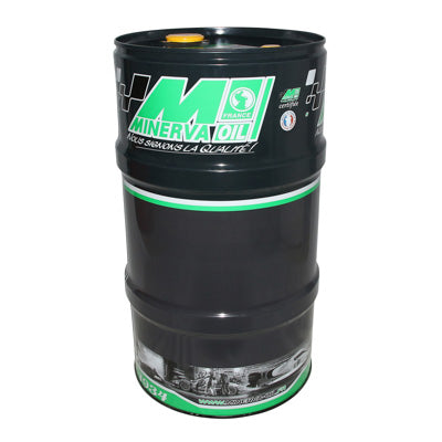 MINERVA MOTO 4TRS 10W60 4-STROKE ENGINE OIL (60L BARREL) (SYNTHETIC FOR COMPETITION - 100% MADE IN FRANCE)