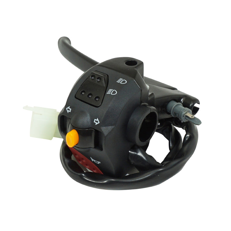 COMMODO-COMMUTATEUR SCOOT ADAPTABLE PEUGEOT 50 LUDIX, TKR, VIVACITY 2 GAUCHE  -P2R-