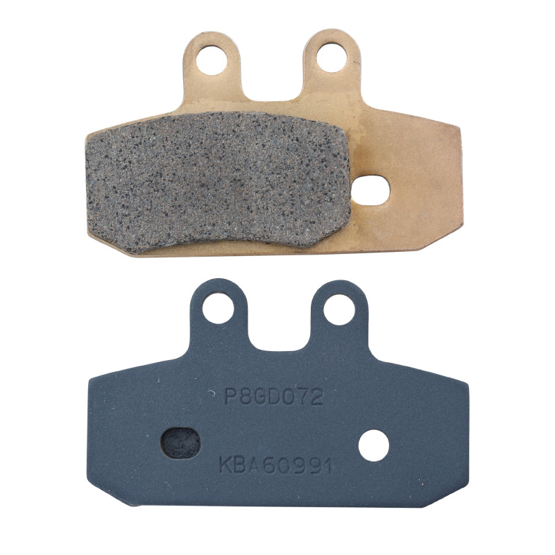 PLAQUETTE DE FREIN CL BRAKES POUR APRILIA 500 ATLANTIC 2002+2005 AV DROIT, 500 SCARABEO 2003+2009 AV DROIT  (1 JEU DE 2 PLAQUETTES)  (3072 MSC)