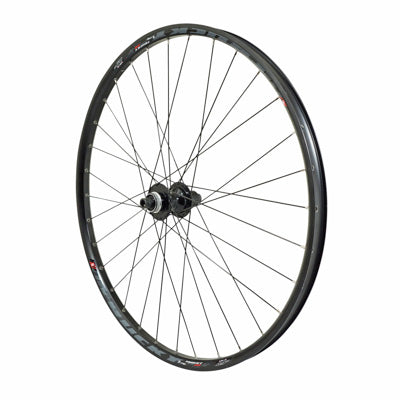 29" TRUCKY 30 TUBELESS READY REAR CENTERLOCK BLACK DISC MTB WHEEL SHIMANO MT510 HUB MICROSPLINE 12V CASSETTE 12-142 THRU AXLE 30C RIM 32 SPOKES