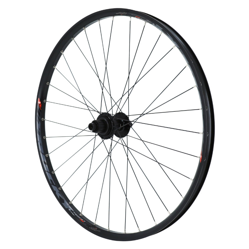 ROUE VTT DISQUE 27.5" TRUCKY 30 BOOST TUBELESS READY ARRIERE CENTERLOCK NOIR MOYEU SHIMANO MT510 CASSETTE MICROSPLINE 12V AXE TRAVERSANT 12-148  JANTE 30C 32 RAYONS