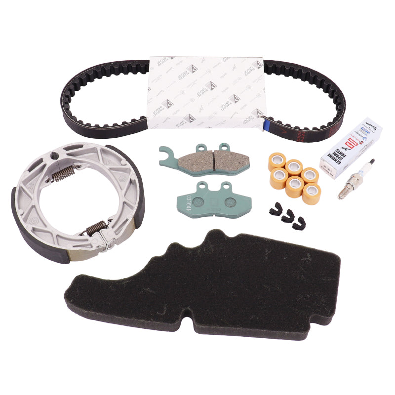 KIT ENTRETIEN SCOOT ORIGINE PIAGGIO 50 4T VESPA PRIMAVERA, SPRINT 2012+2017  -1R000387-