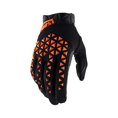 GANTS 100% ADULTE AIRMATIC CE NOIR-ORANGE  T 8 (S)  (HOMOLOGUE EN 13594:2015)