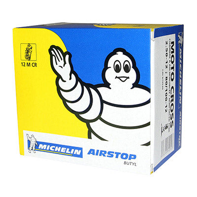 CHAMBRE A AIR 12''  2.50-12, 80-100-12 MICHELIN 12MCR VALVE TR4 (CROSS)