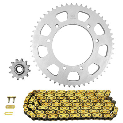 KIT CHAINE ADAPTABLE GAS GAS 50 ROOKIE SM 2001+2005  420  12x52  (DIAM COURONNE 105-125-8.5)  (DEMULTIPLICATION ORIGINE)  -AFAM-