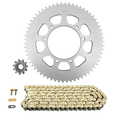 KIT CHAINE ADAPTABLE HM 50 CRE BAJA 2003+2016 - VENT 50 BAJA 2018+  428  11x62  (DIAM COURONNE 105-125-8.5)  (DEMULTIPLICATION ORIGINE)  -AFAM-