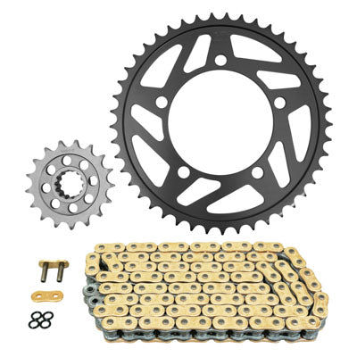 KIT CHAINE ADAPTABLE BMW 1000 S XR 2015+2019  525  17x45  (DIAM COURONNE 110-131-12.2)  (DEMULTIPLICATION ORIGINE)  -AFAM-