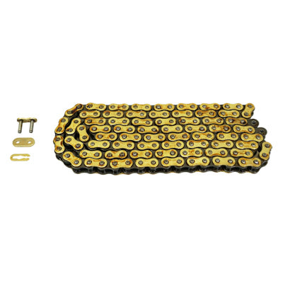 AFAM 420 140 LINKS REINFORCED GOLD MOTORCYCLE CHAIN ​​(A420R1-G 140L)