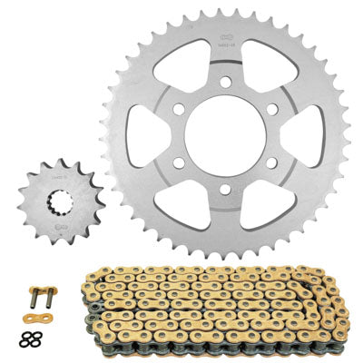 KIT CHAINE ADAPTABLE SUZUKI 1200 GSF S BANDIT 1996+2005  530  15x45  (DIAM COURONNE 76-100-10.5)  (DEMULTIPLICATION ORIGINE)  -AFAM-