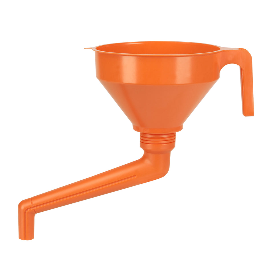 PRESSOL Trechter IN ORANJE POLYETHYLEEN DIAMETER 160mm GECOMBINEERD MET WAL (AFZONDERLIJK VERKOCHT)