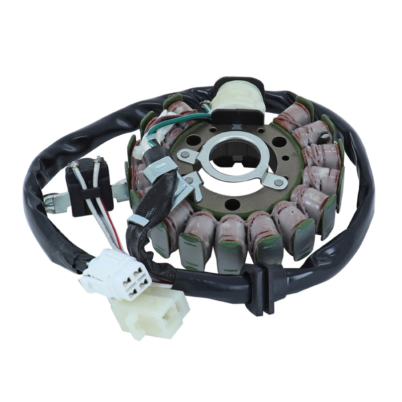 STATOR ALLUMAGE MAXISCOOTER ADAPTABLE MOTEUR YAMAHA 125 MAJESTY, TEOS, 150 MAJESTY, 180 MAJESTY-MBK 125 DOODO, THUNDER, SKYLINER:MALAGUTI 125 MADISON, PHANTOM  4T  (16 PÔLES - TRIPHASE)  -SGR-