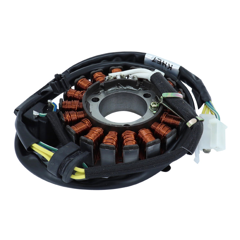 STATOR ALLUMAGE MAXISCOOTER ADAPTABLE MOTEUR KYMCO 250 GRAND DINK, PEOPLE, XCITING-DAELIM 250 S2  4T CARBURATEUR  (18 PÔLES - TRIPHASE)  -SELECTION P2R-