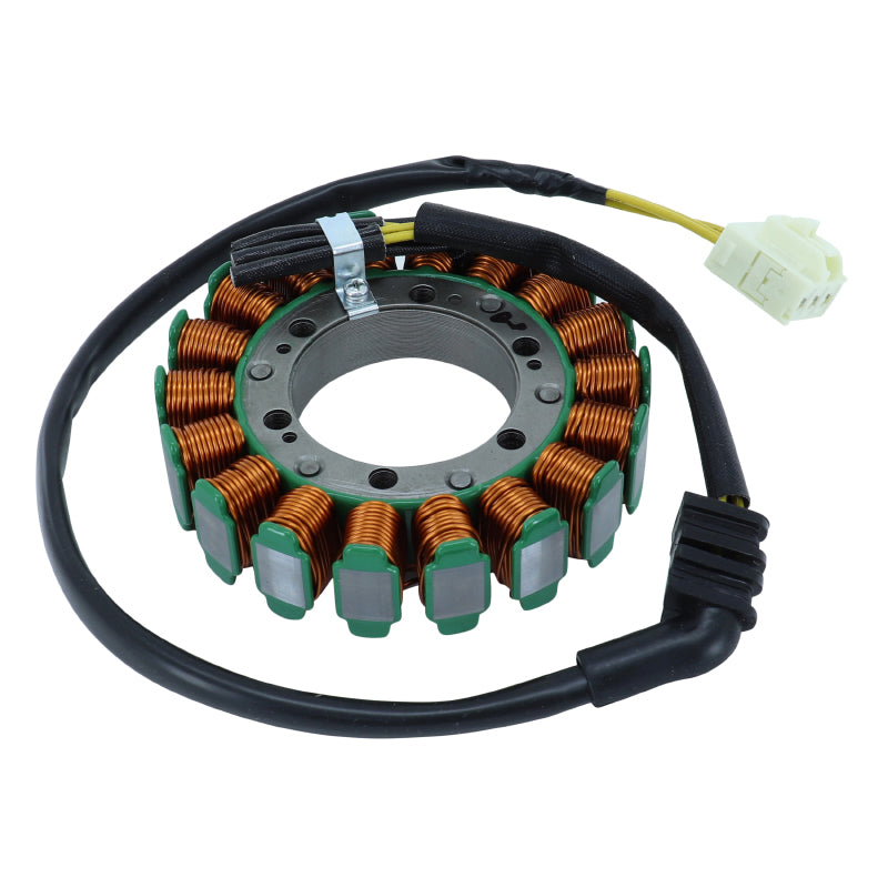 MAXISCOOTER ONTSTEKING STATOR AANPASBARE MOTOR PIAGGIO-APRILIA 850 NA MANA 2008+2014, SRV ABS 2012+2018-GILERA 800 GP 2008+2014 4T V TWIN INJECTIE LC (18 POLEN - DRIEFASE 450W) (RO 58145R) -SGR-