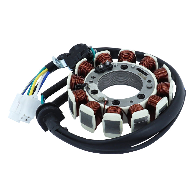 STATOR ALLUMAGE MOTO ADAPTABLE MALAGUTI 125 XSM ENDURO - YAMAHA 125 XT R, XT X 2002+2006  (12 PÔLES - MONOPHASE)  (R.O 3D6-H1410-00)  -SGR-