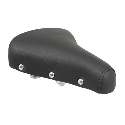 SOLEX BLACK ADAPTABLE CYCLO SADDLE WITH CHROME SPRINGS