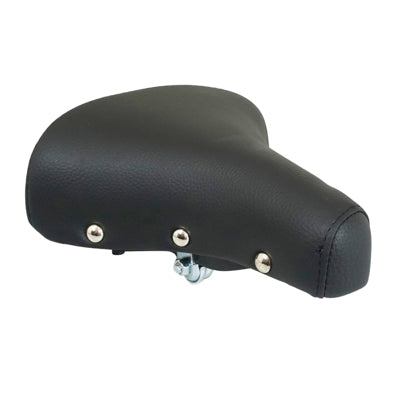 SOLEX BLACK ADAPTABLE CYCLO SADDLE WITH BLACK SPRINGS