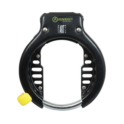 AUVRAY MEGALOCK BLACK HORSESHOE BICYCLE LOCK (COMPATIBLE WITH PLUG REF 168945) SECURITY LEVEL 6-10