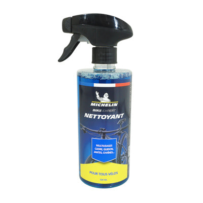 NETTOYANT VELO MULTI-USAGES MICHELIN (CADRE, GUIDON, JANTES, CHAINES...) (SPRAY 500ml)