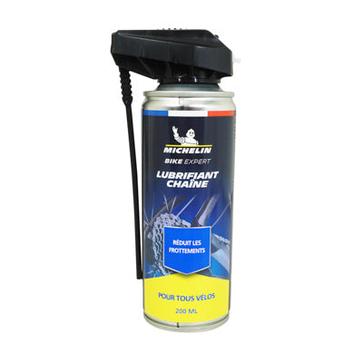 MICHELIN FIETSKETTINGSMEERMIDDEL (AEROSOL 200ml) (VERMINDERT WRIJVING)