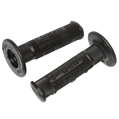 PROGRIP MOTORCYCLE OFF ROAD 795 SINGLE DENSITY USA DESIGN BLACK CLOSED END HANDLE COATING 115mm (CROSS-MX) (PAIR)