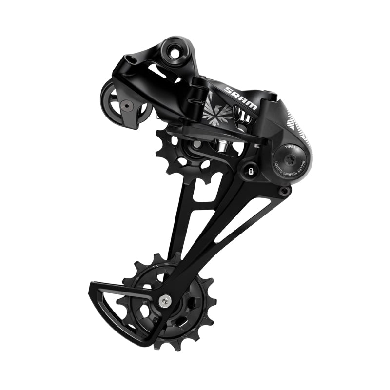 SRAM 12V NX EAGLE ZWART MTB ACHTERDERAILLEUR LANGE BEHUIZING VOOR MAX 50T TANDWIEL