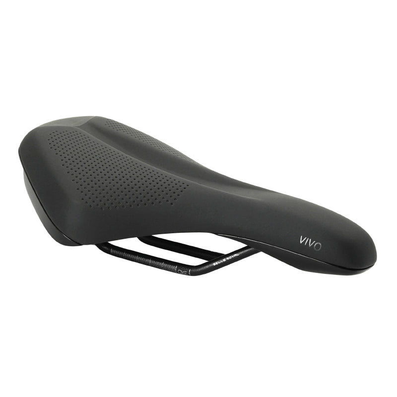 SELLE ROYAL CITY VIVO MEMOIRE DE FORME REFLECTIVE NOIR UNISEX 250X160mm 375g