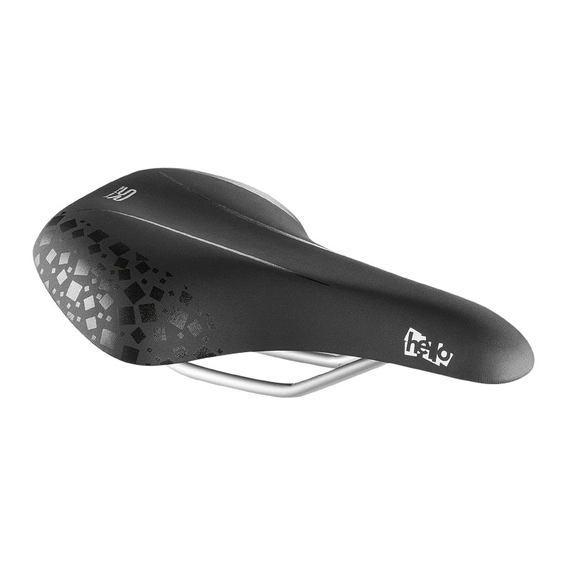 SELLE JUNIOR ROYAL HELLO 24" NOIR 250X151mm