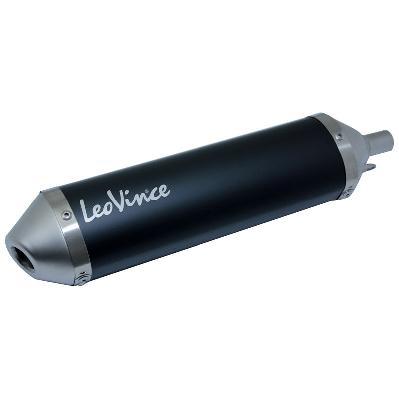 SILENCIEUX 50 A BOITE LEOVINCE X-FIGHT INOX NOIR (HOMOLOGUE) (REF 303228475R)