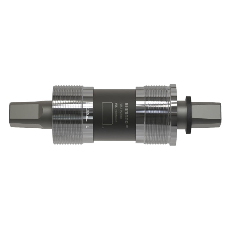 SHIMANO SQUARE UN300 BOTTOM BRACKET 123mm ENGLISH THREAD - BSC - 1.37x24 (73mm BOX)