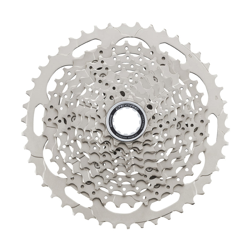 CASSETTE 10V. SHIMANO DEORE M4100 11-46 (11-13-15-18-21-24-28-32-37-46)