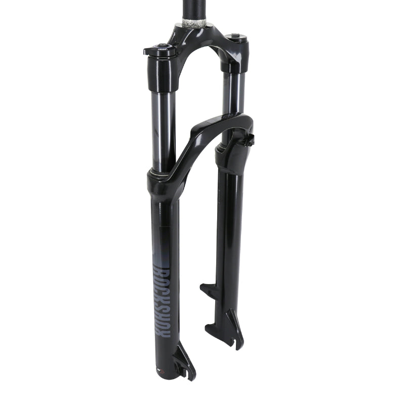 FOURCHE VTT 27.5 " ROCKSHOX JUDY SILVER TK NOIR SOLO AIR POUR FREIN A DISQUE PIVOT LISSE 1"1-8-28,6 EXTERIEUR DEB. 100mm - POUR BLOCAGE RAPIDE