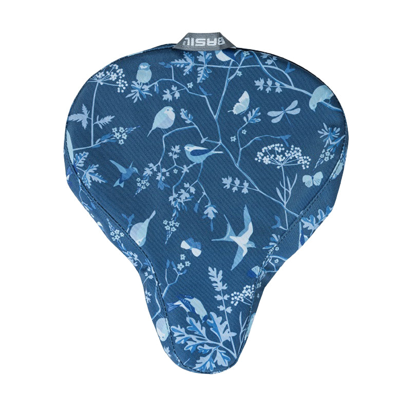 COUVRE SELLE VELO BASIL WANDERLUST BLEU INDIGO (28x23cm)