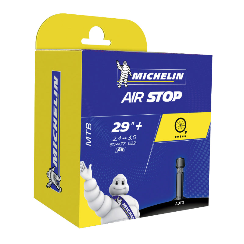 CHAMBRE A AIR VELO 29 x 2.40-3.10 MICHELIN A6 VALVE STANDARD (60-77X622)