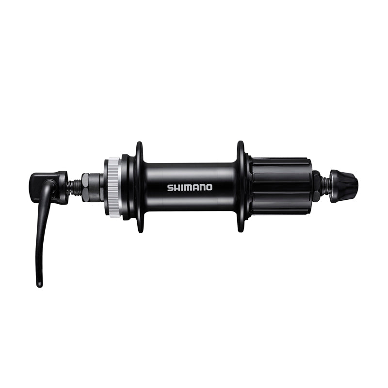 MOYEU VTT SHIMANO MT200 DISQUE CENTERLOCK NOIR 32T. ARRIERE 11V. POUR BLOCAGE RAPIDE ENTRAXE 141mm (POUR BOOST)