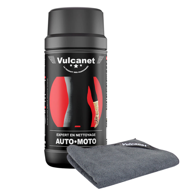 VULCANET AUTO-MOTO MULTIFUNCTION WIPES (FAIRING DETERGENT, HYDROCARBON CLEANER, TAR REMOVER, RESIN REMOVER, MOSQUITO REPELLENT, DEGREASER, POLISH, ANTI-RAIN, ANTI-UV)