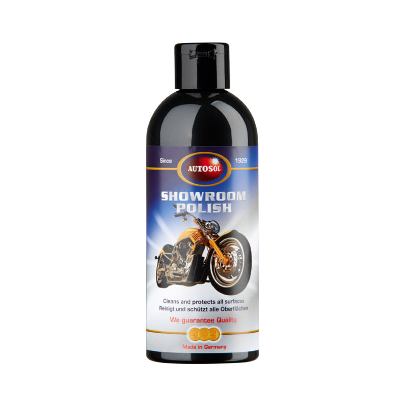 POLISH CARROSSERIE AUTOSOL MOTO SHOWROOM POLISH APPARENCE COMME NEUVE (250 ml) (MADE IN GERMANY - QUALITE PREMIUM)